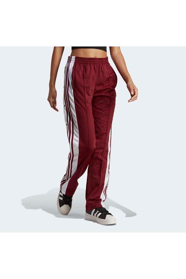 adidas Sports Sweatpants Burgundy Relaxed Trendyol