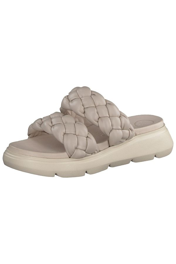Paul Green Slippers Beige Flat Trendyol