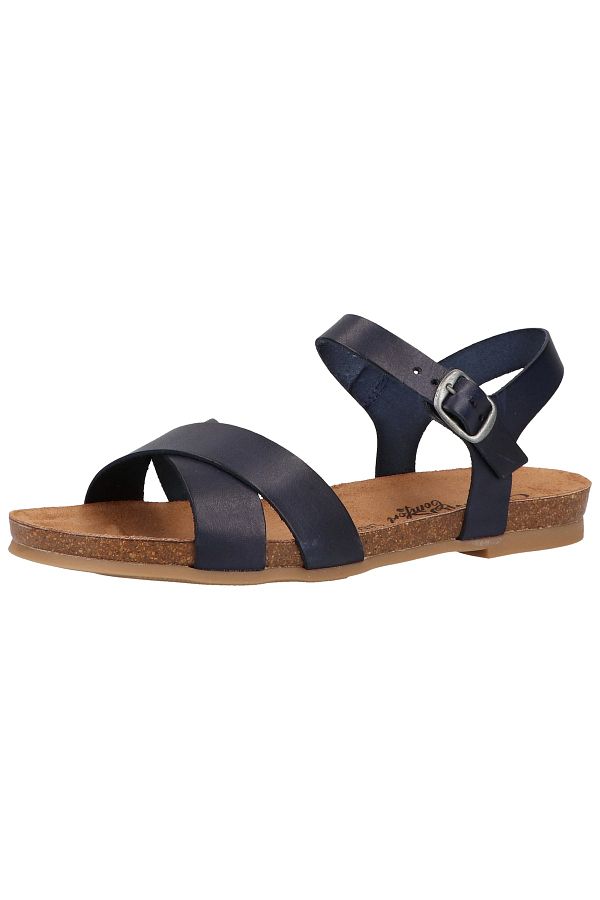 Cosmos Comfort Sandals Dark blue Flat Trendyol