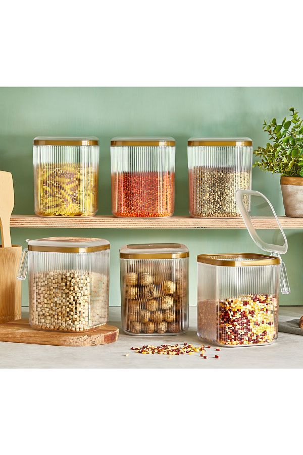 Spice rack gold 2025