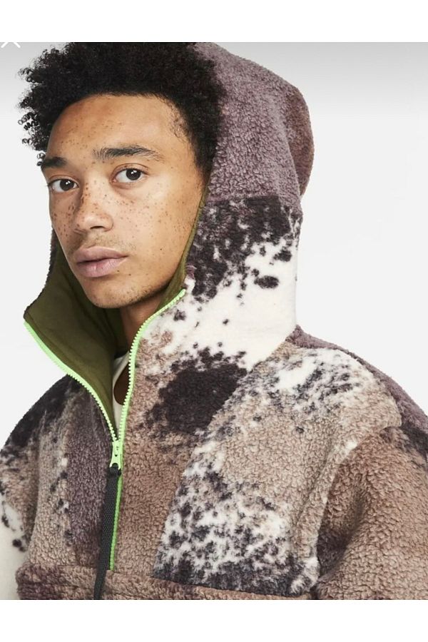 Nike Nwt Men s Nsw Sherpa Sport Essentials 1 2 Zip Hoodie Fleece Men Dd5009 0040 Trendyol