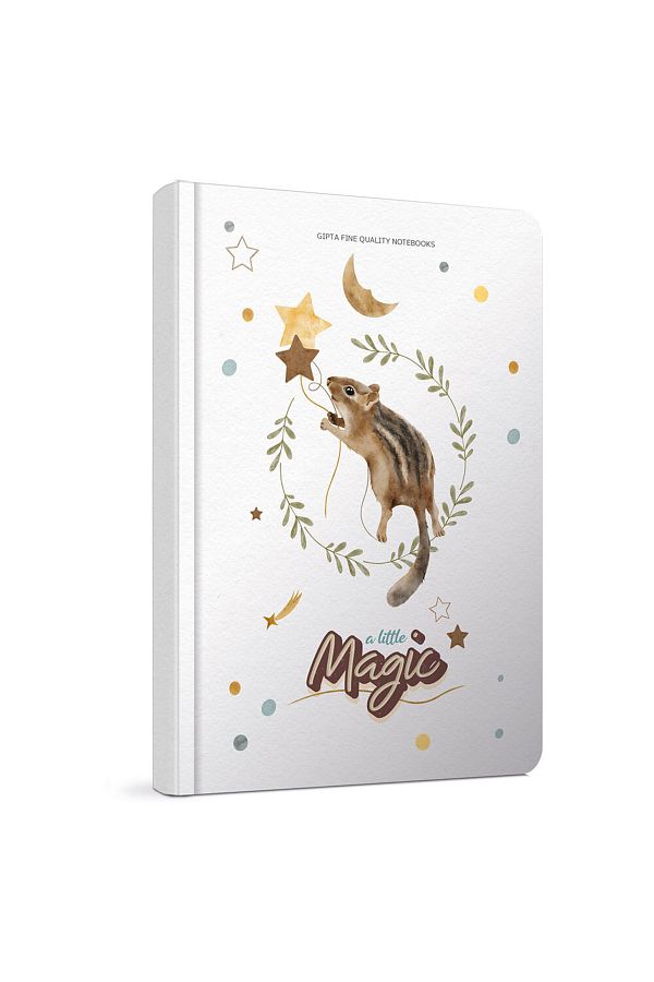 Gıpta-Magic Spiral Cardboard Cover A4 80yprChecked Notebook 1