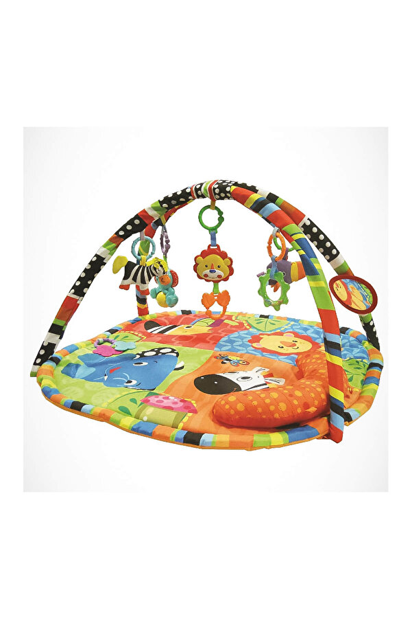 BONDİGO Bondigo Serüven Ormanı Oyun Halısı 80x80 Orjinal Ürün