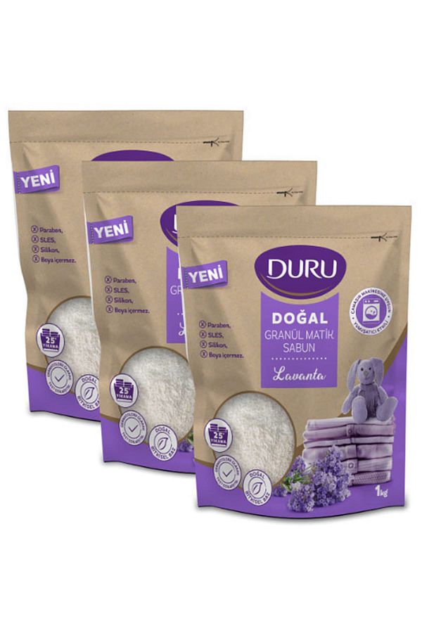 Duru-Lavender Matic Soap - 1 Kg x 3 Pieces 1