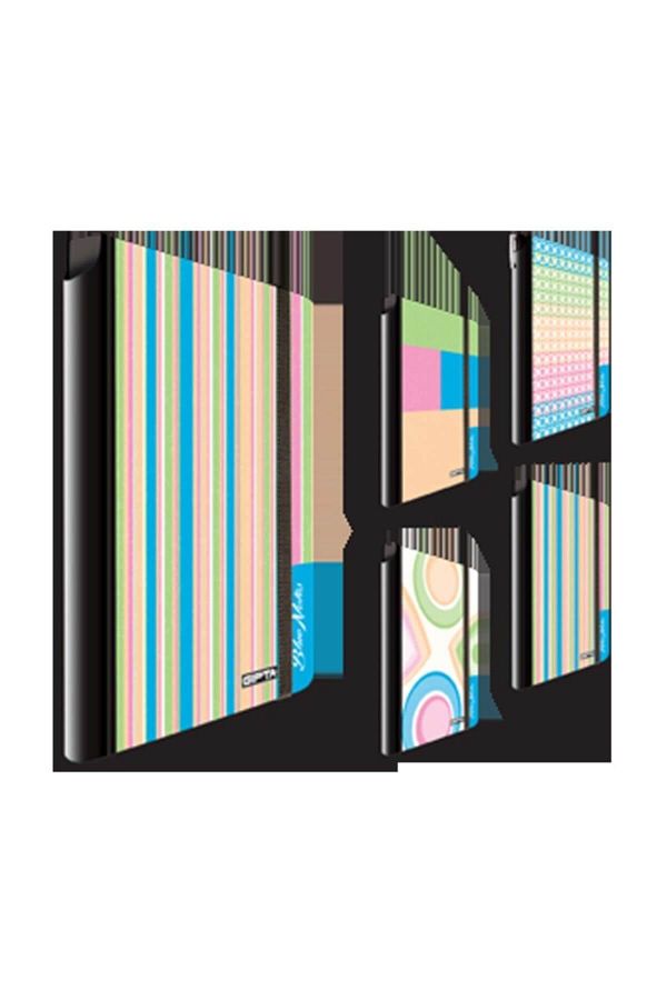 Gıpta-دفتر ملاحظات أزرق بغطاء صلب 17X24 سم 120-4 3-2563000-2011 1