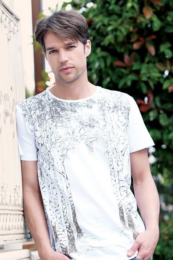 Şahinler-Men's Colorful Big Bros Printed T-Shirt Mep22613 1