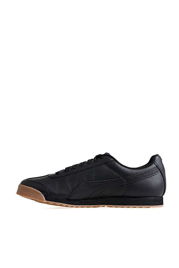 Puma ROMA CLASSIC GUM Black Black Men s Leather Sneakers100323992 Trendyol