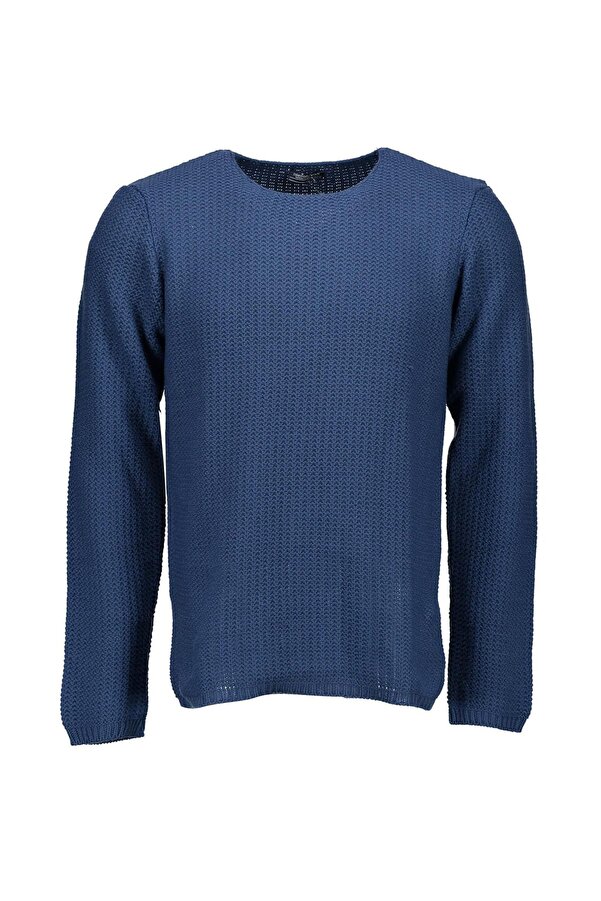 5112061 Grey-Blue Hooded Sweater
