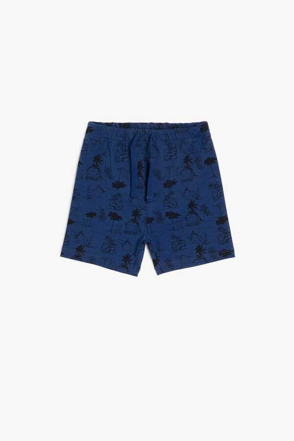 Koton-Patterned Shorts 1