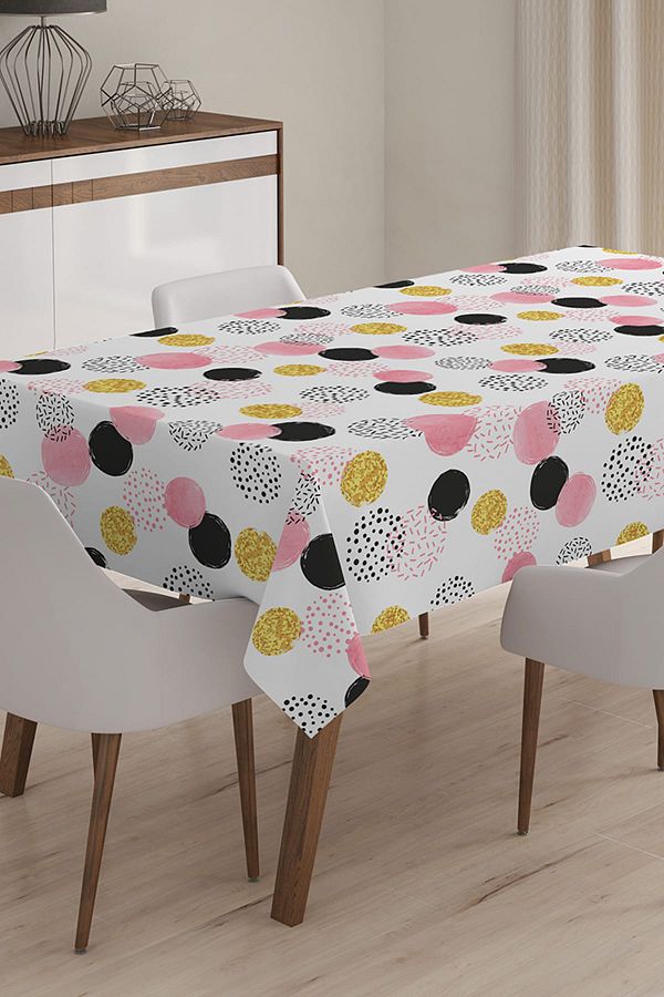 Realhomes-Custom Design 3D Digital Printed Tablecloth - 140 x 220 cm 1