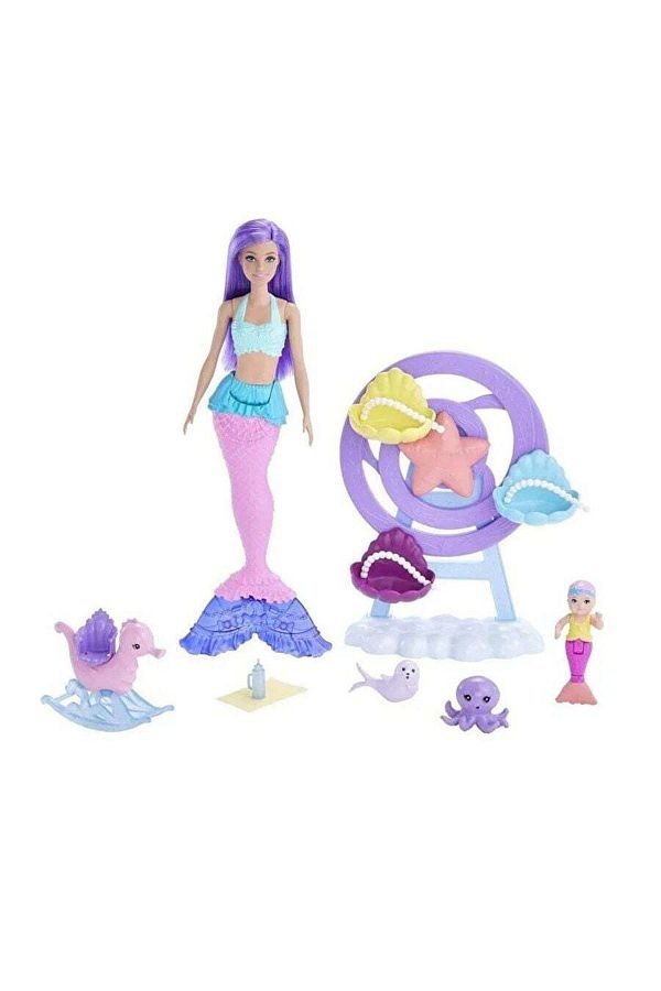 Barbie mermaid having a baby hot sale