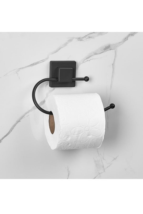 Emofom-Adhesive Toilet Roll Holder (without nails - without screws) 1
