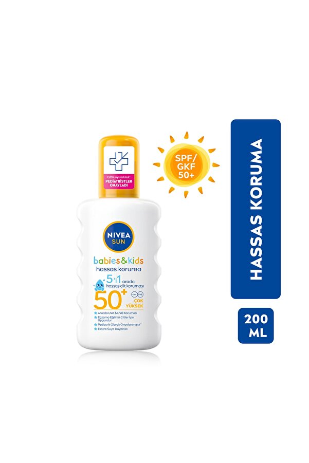NIVEA Baby Sun&kids Baby Koruma&bakım Losyonu Spf 50+ 200 Ml