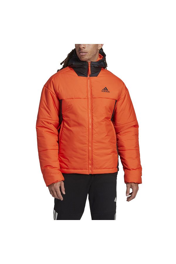 Adidas orange outlet puffer jacket