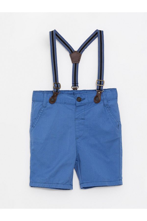 LC Waikiki-Basic Baby Jungen Shorts und Hosenträger 2 Stück 1