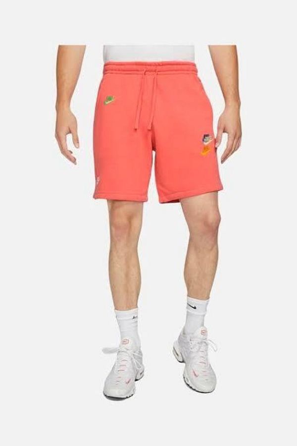 Orange jordan shorts hotsell