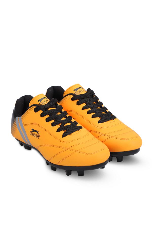 Boys football cleats orange store