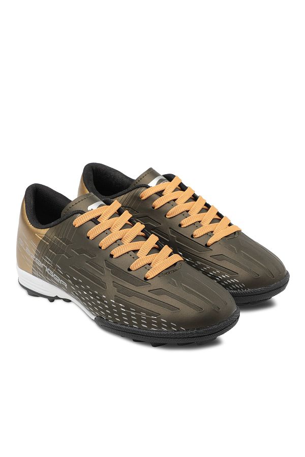 Slazenger Boys Football Shoes Score I Hs Khaki Gold Astroturf Trendyol