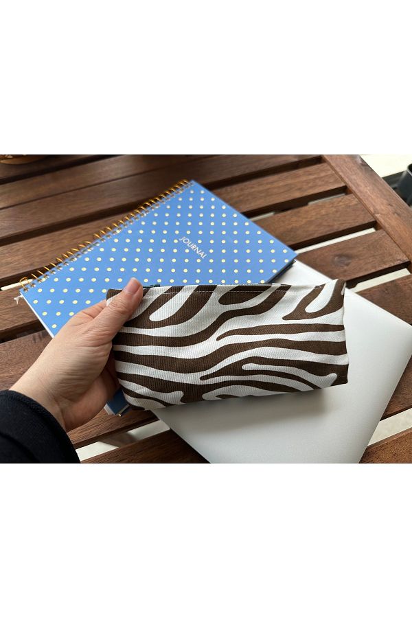 fimugift-Fimu Brown Zebra Pencil Case 1