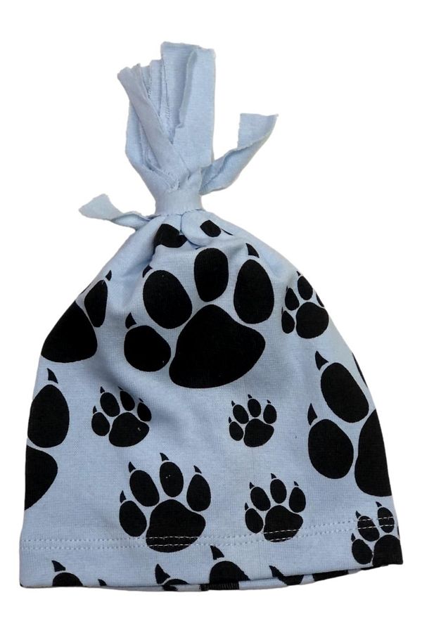 Albimama-Patch Printed Hooded Baby Beanie (Flexible Fabric) 1