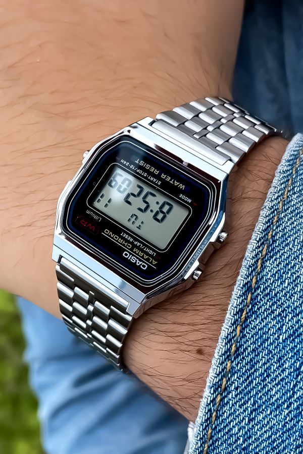 Casio Watch - Gray - Plain - Trendyol