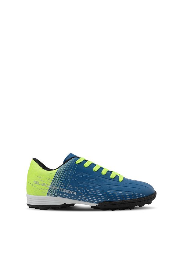 Slazenger Boys Football Shoes Score I Hs Blue Yellow Astroturf Trendyol