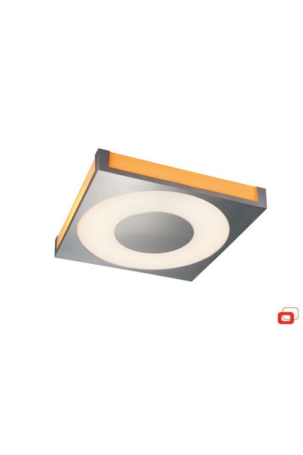 Philips-Lirio Quarıs Series 2gx13 Square Ceiling Type Luminaire with Lampholder 1