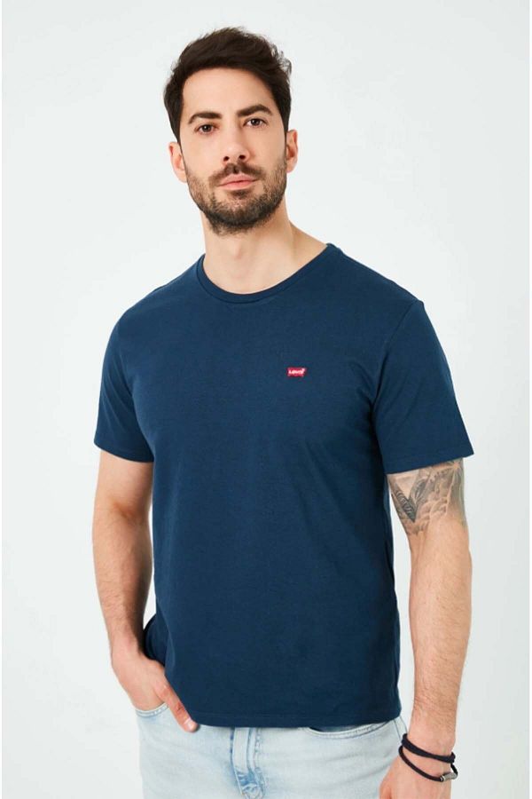 Levi's navy outlet blue shirt