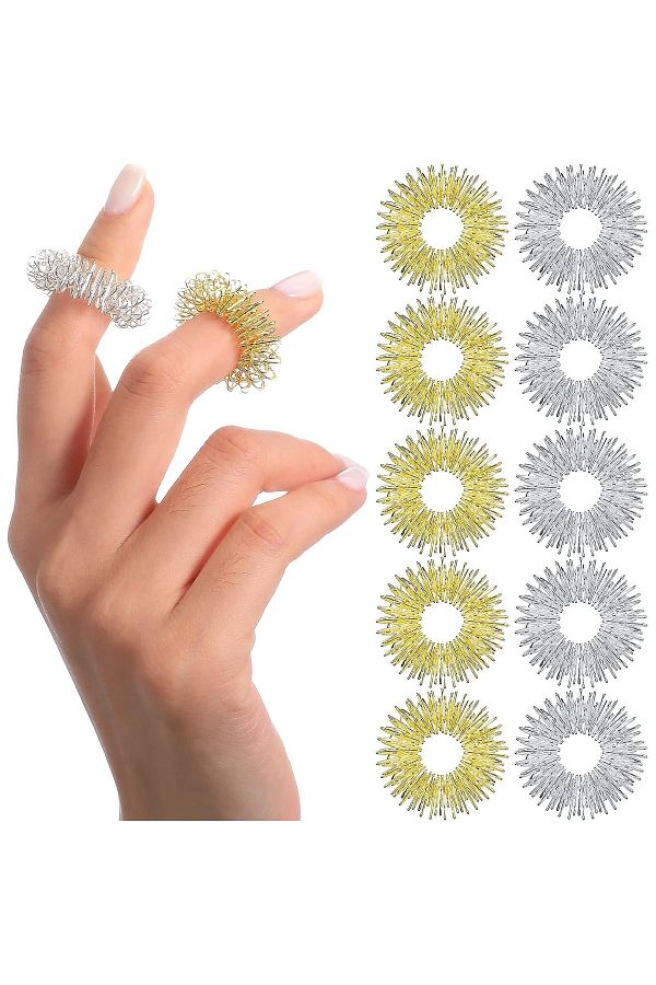Spiky sensory finger rings online