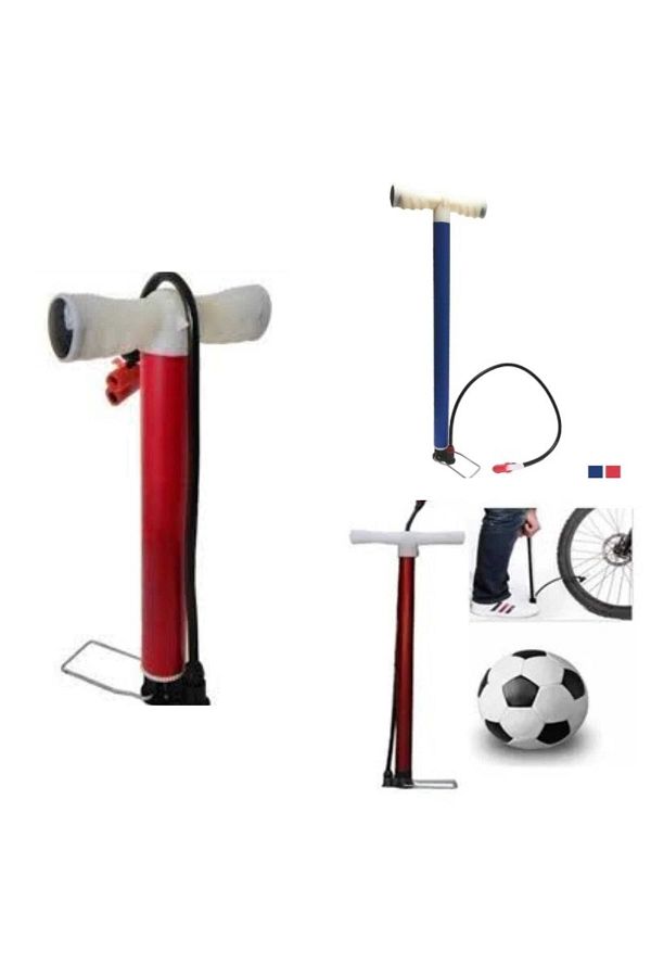 CECEN HOME 55 Cm Handheld Air Pump Portable Bicycle Pump Balloon Pump Trendyol
