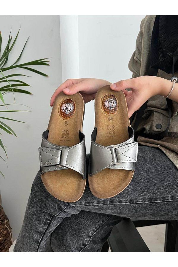 Behtah Kundura-Elispoly Women's Slippers Heel Spur Compatible Gel Heeled Slippers Street Beach Balcony Bathroom Slippers 1