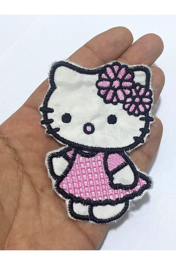 oldskoolbutik-Hello Kitty Patch Arma Pink 1
