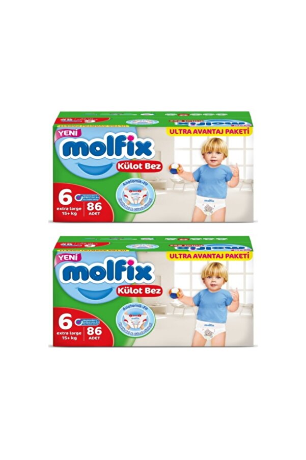 Molfix Külot Bez Ultra Avantaj Paketi 6 Numara 172 Adet