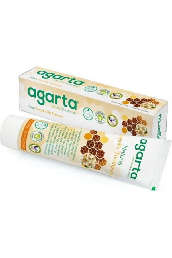 Agarta-معجون أسنان طبيعي بالبروبوليس 100 مل 1