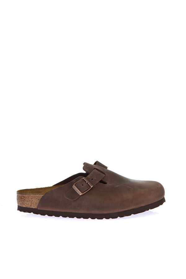 Birkenstock-Brown Boston Slippers860131 1