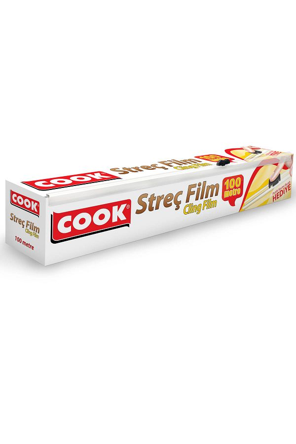 COOK-Stretch Film 30 cm x 100 m + Sliding Blade 1