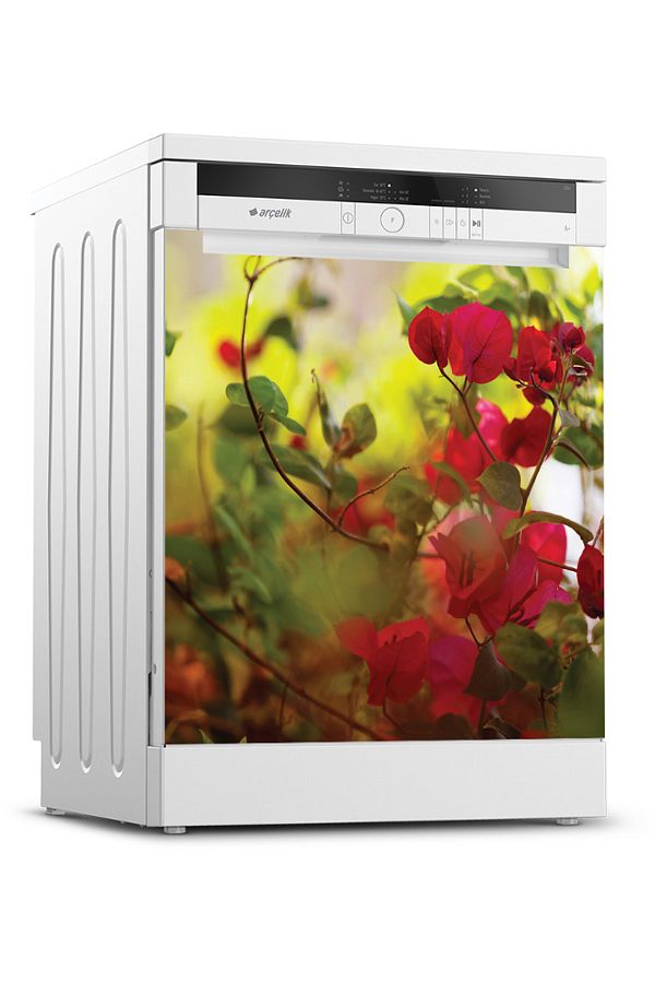 Tilki Dünyası-Dishwasher Door Sticker 0038 1