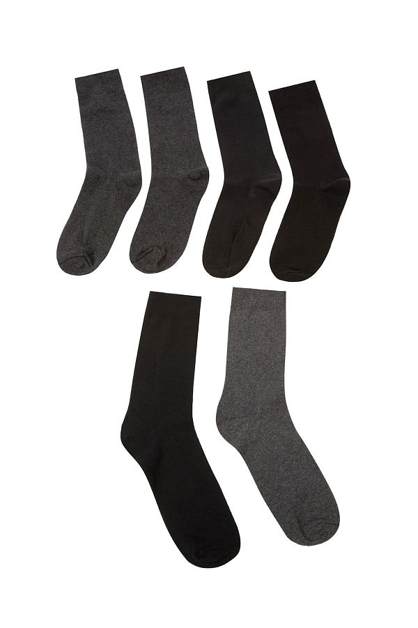DeFacto-Men's 6-Piece Long Socks K4602Az.19Sp.Kr1 1