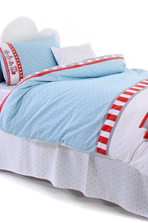 Sarev-Children's Ranforce Duvet Cover Set 0036206 1
