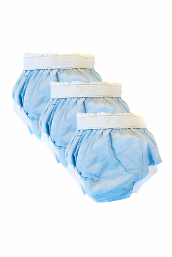 Sema Baby Lüks Alıştırma Külodu 3 lü Paket 16-22 Kg - Mavi 8698863494887