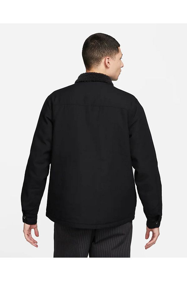 Nike Sb Filled Flannel Black Skateboarding Jacket