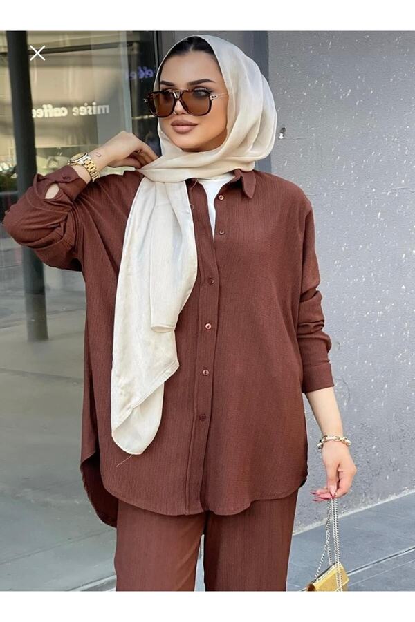 EC MODA Women's Pants Hijab Set