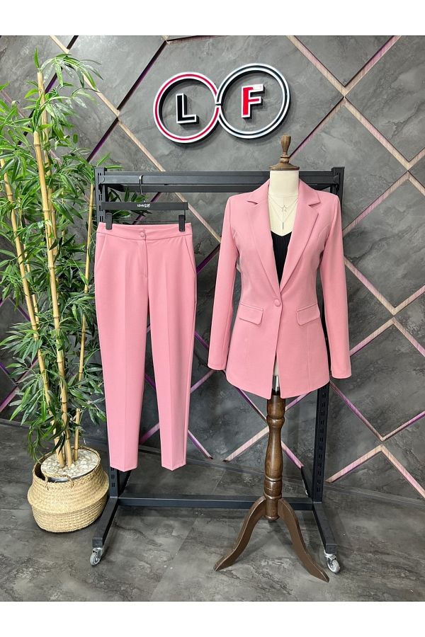 nodilife Atlas Blazer Jacket Dusty Rose Trendyol
