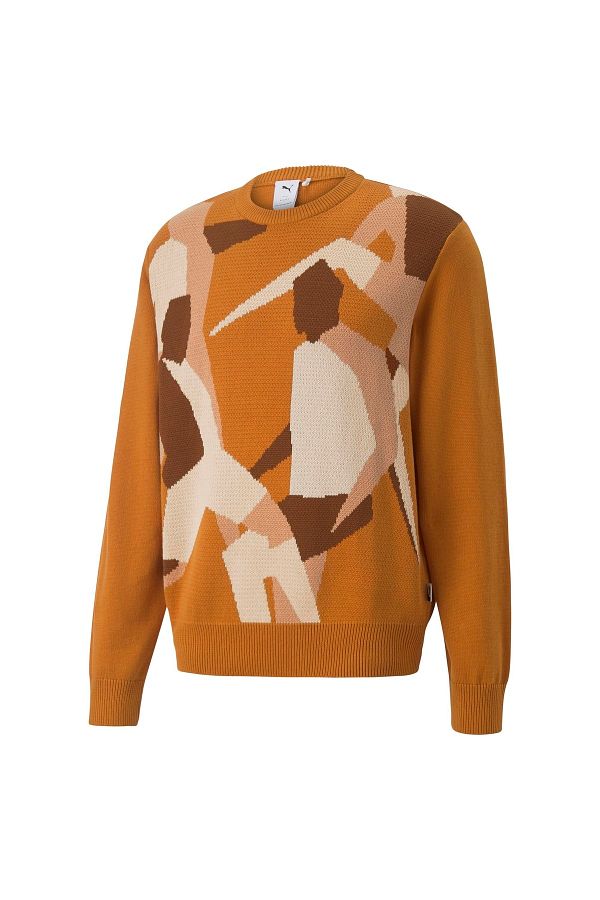 Puma Sweatshirt Orange Trendyol