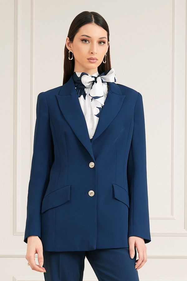 Guess Jacket Blue Blazers Trendyol