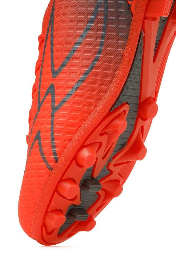 Neon orange football cleats store