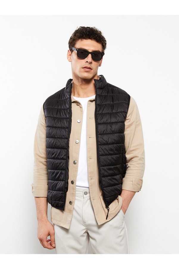 Spyder Herren Pufferweste – Leichte Steppweste Mit Taschen Für Outdoor & Alltag