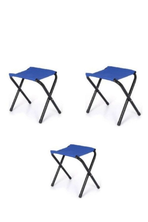 met35 Foldable Camping Stool fisherman Stool 3 pack Trendyol