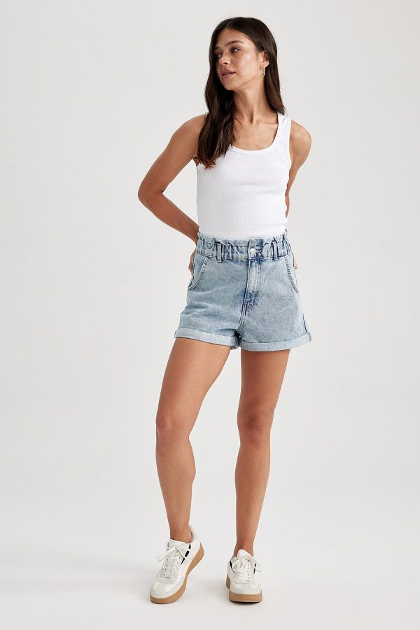 Short en jean paper bag outlet