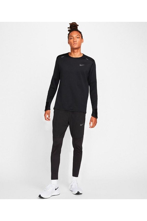 Nike Therma fit Repel Crew Men s Running T shirt Dd5649 010 Trendyol
